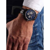  Shop Authentic Tommy Hilfiger Keagan Chronograph Blue Dial Brown Leather Strap Watch for Men - 1791290 - Luxxuri