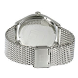  Shop Authentic Tommy Hilfiger Oliver Quartz Blue Dial Silver Mesh Bracelet Watch for Men - 1791302 - Luxxuri