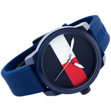  Shop Authentic Tommy Hilfiger Denim Quartz Blue Dial Blue Rubber Strap Watch for Men - 1791322 - Luxxuri