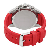  Shop Authentic Tommy Hilfiger Decker Quartz Black Dial Red Rubber Strap Watch for Men - 1791351 - Luxxuri