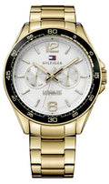  Shop Authentic Tommy Hilfiger Sport White Dial Gold Steel Strap Watch for Men - 1791365 - Luxxuri