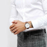  Shop Authentic Tommy Hilfiger Kane Chronograph White Dial Brown Leather Strap Watch for Men - 1791400 - Luxxuri