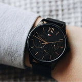  Shop Authentic Tommy Hilfiger Damon Quartz Black Dial Black Mesh Bracelet Watch for Men - 1791420 - Luxxuri