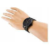  Shop Authentic Tommy Hilfiger Damon Quartz Black Dial Black Mesh Bracelet Watch for Men - 1791420 - Luxxuri
