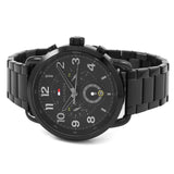  Shop Authentic Tommy Hilfiger Briggs Black Dial Black Steel Strap Watch for Men  - 1791423 - Luxxuri