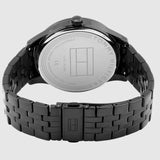  Shop Authentic Tommy Hilfiger Damon Quartz Chronograph Blue Dial Black Steel Strap Watch for Men - 1791454 - Luxxuri