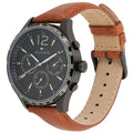  Shop Authentic Tommy Hilfiger Gavin Chronograph Quartz Black Dial Brown Leather Strap Watch for Men - 1791470 - Luxxuri