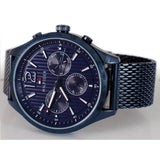  Shop Authentic Tommy Hilfiger Gavin Chronograph Blue Dial Blue Mesh Bracelet Watch for Men - 1791471 - Luxxuri