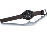  Shop Authentic Tommy Hilfiger Denim Black Dial Brown Leather Strap Watch for Men - 1791478 - Luxxuri