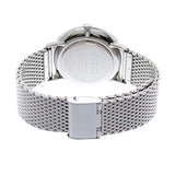  Shop Authentic Tommy Hilfiger Brooklyn Quartz Blue Dial Silver Mesh Bracelet Watch for Men - 1791505 - Luxxuri