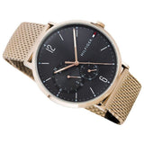 Shop Authentic Tommy Hilfiger Brooklyn Grey Dial Gold Mesh Bracelet Watch for Men - 1791506 - Luxxuri