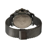  Shop Authentic Tommy Hilfiger Deacon Multifunction Black Dial Black Mesh Bracelet Watch for Men - 1791546 - Luxxuri