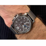  Shop Authentic Tommy Hilfiger London Chronograph Grey Dial Grey Mesh Bracelet Watch for Men - 1791530 - Luxxuri
