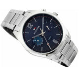  Shop Authentic Tommy Hilfiger Deacan Blue Dial Silver Steel Strap Watch for Men - 1791551 - Luxxuri