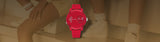  Shop Authentic Tommy Hilfiger Denim Red Dial Red Rubber Strap Watch for Men - 1791557 - Luxxuri