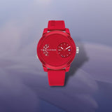  Shop Authentic Tommy Hilfiger Denim Red Dial Red Rubber Strap Watch for Men - 1791557 - Luxxuri