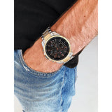  Shop Authentic Tommy Hilfiger Decker Chronograph Black Dial Two Tone Steel Strap Watch for Men - 1791559 - Luxxuri