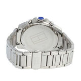  Shop Authentic Tommy Hilfiger Iconic Quartz Black Dial Silver Steel Strap Watch for Men - 1791564 - Luxxuri
