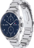  Shop Authentic Tommy Hilfiger Deacan Blue Dial Silver Steel Strap Watch for Men - 1791551 - Luxxuri