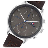  Shop Authentic Tommy Hilfiger Chase Quartz Brown Dial Brown Leather Strap Watch for Men - 1791579 - Luxxuri