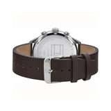  Shop Authentic Tommy Hilfiger Chase Quartz Brown Dial Brown Leather Strap Watch for Men - 1791579 - Luxxuri