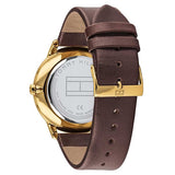  Shop Authentic Gucci Grip Quartz Yellow Gold Dial Maroon Leather Strap Watch For Women - YA157405 - Luxxuri
