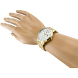  Shop Authentic Tommy Hilfiger Hunter White Dial Gold Steel Strap Watch for Men - 1791609 - Luxxuri