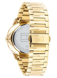  Shop Authentic Tommy Hilfiger Hunter White Dial Gold Steel Strap Watch for Men - 1791609 - Luxxuri