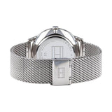  Shop Authentic Tommy Hilfiger Hunter Quartz Black Dial Silver Steel Strap Watch for Men - 1791610 - Luxxuri