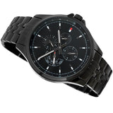  Shop Authentic Tommy Hilfiger Shawn Quartz Black Dial Black Steel Strap Watch for Men - 1791611 - Luxxuri
