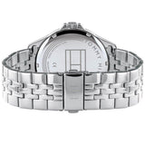  Shop Authentic Tommy Hilfiger Shawn Multifunction Quartz Blue Dial Silver Steel Strap Watch for Men - 1791612 - Luxxuri