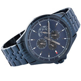  Shop Authentic Tommy Hilfiger Shawn Quartz Blue Dial Blue Steel Strap Watch for Men - 1791618 - Luxxuri