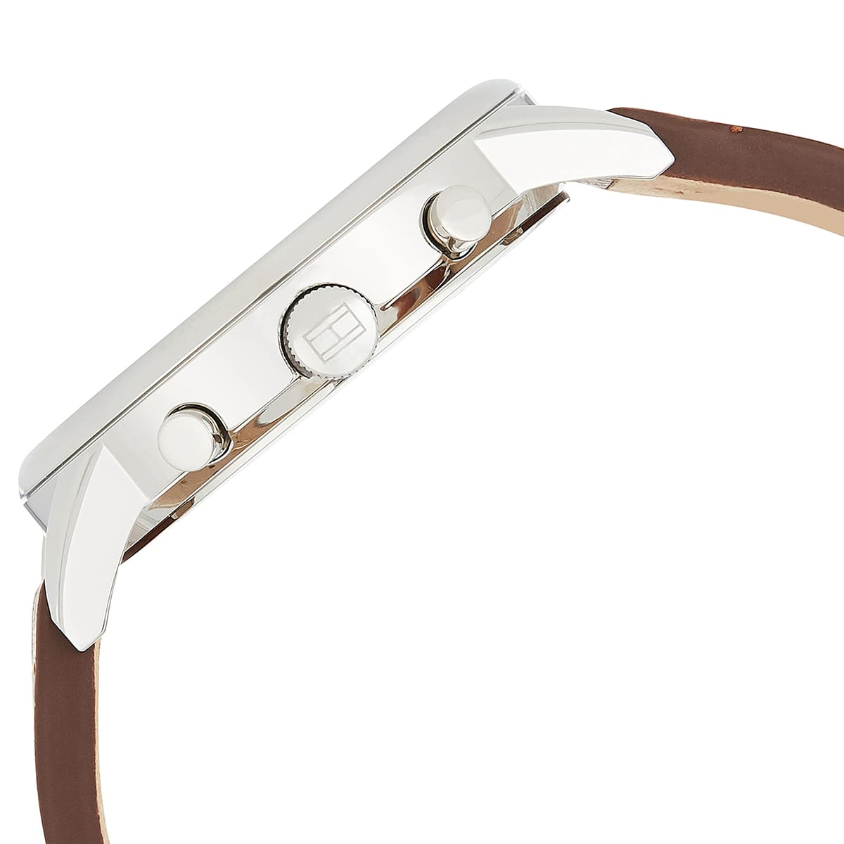  Shop Authentic Tommy Hilfiger Kyle Multifunction Blue Dial Brown Leather Strap Watch for Men - 1791629 - Luxxuri