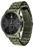  Shop Authentic Tommy Hilfiger Quartz Black Dial Black Steel Strap Watch for Men - 1791634 - Luxxuri
