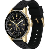  Shop Authentic Tommy Hilfiger Austin Black Dial Black Rubber Strap Watch for Men - 1791636 - Luxxuri