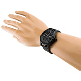  Shop Authentic Tommy Hilfiger Austin Black Dial Black Leather Strap Watch for Men - 1791638 - Luxxuri