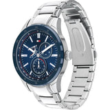  Shop Authentic Tommy Hilfiger Austin Blue Dial Silver Steel Strap Watch for Men - 1791640 - Luxxuri