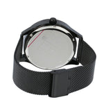  Shop Authentic Tommy Hilfiger Spencer Skeleton Black Dial Black Mesh Bracelet Watch for Men - 1791644 - Luxxuri