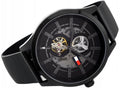  Shop Authentic Tommy Hilfiger Spencer Skeleton Black Dial Black Mesh Bracelet Watch for Men - 1791644 - Luxxuri