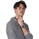  Shop Authentic Tommy Hilfiger West Quartz Black Dial Silver Steel Strap Watch For Men - 1791707 - Luxxuri