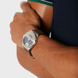  Shop Authentic Tommy Hilfiger Monogram Pop Quartz Silver Dial Brown Leather Strap Watch For Men - 1791772 - Luxxuri