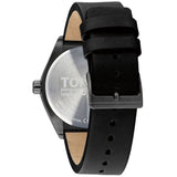 Shop Authentic Tommy Hilfiger Monogram Pop Quartz Black Dial Black Leather Strap Watch For Men - 1791773 - Luxxuri