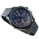  Shop Authentic Tommy Hilfiger Asher Chronograph Blue Dial Blue Steel Strap Watch For Men - 1791853 - Luxxuri