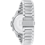  Shop Authentic Tommy Hilfiger Aiden Chronograph Grey Dial Silver Steel Strap Watch For Men - 1791857 - Luxxuri
