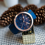 Shop Authentic Tommy Hilfiger Aiden Chronograph Blue Dial Blue Silicone Strap Watch For Men - 1791860 - Luxxuri