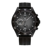  Shop Authentic Tommy Hilfiger Larson Chronograph Black Dial Black Rubber Strap Watch For Men - 1791921 - Luxxuri
