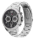  Shop Authentic Tommy Hilfiger Blaze Chronograph Black Dial Silver Steel Strap Watch For Men - 1792029 - Luxxuri