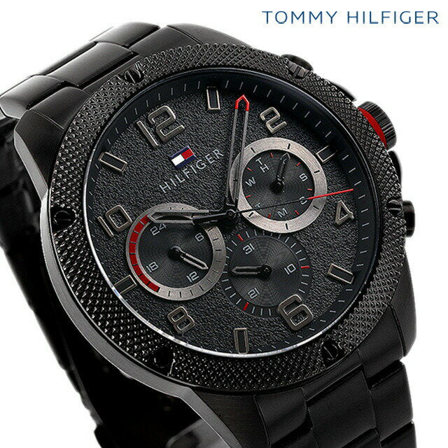  Shop Authentic Tommy Hilfiger Blaze Chronograph Black Dial Black Steel Strap Watch For Men - 1792030 - Luxxuri