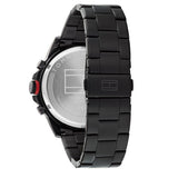  Shop Authentic Tommy Hilfiger Blaze Chronograph Black Dial Black Steel Strap Watch For Men - 1792030 - Luxxuri