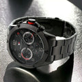  Shop Authentic Tommy Hilfiger Blaze Chronograph Black Dial Black Steel Strap Watch For Men - 1792030 - Luxxuri
